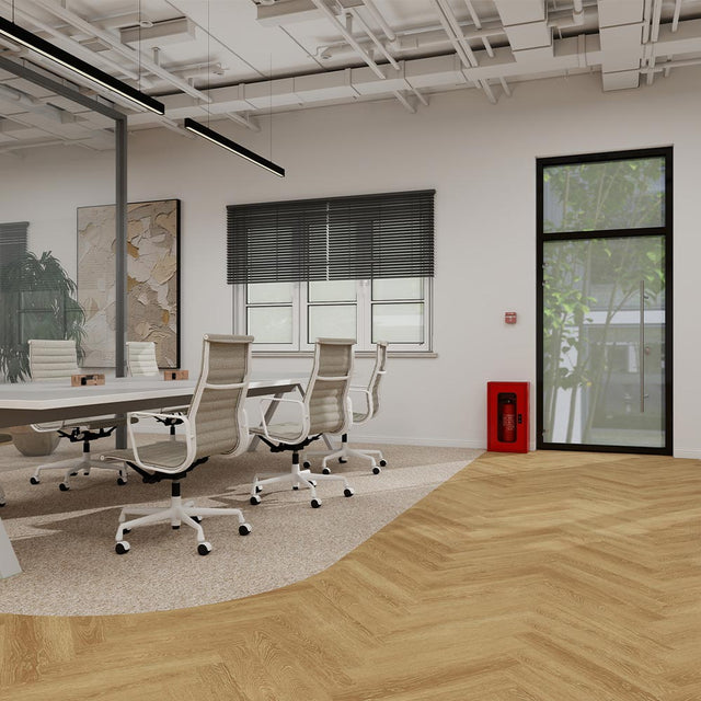 Balsan Elite Gluedown 55 - Jive Nuts Herringbone LVT Gluedown LVT from DCTUK