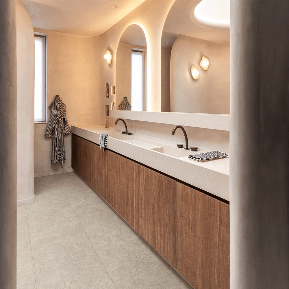 BerryAlloc Spirit Soul 55 - Remi Tile Gluedown LVT from DCTUK