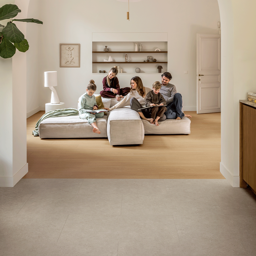 BerryAlloc Spirit Soul 55 - Remi Tile Gluedown LVT from DCTUK