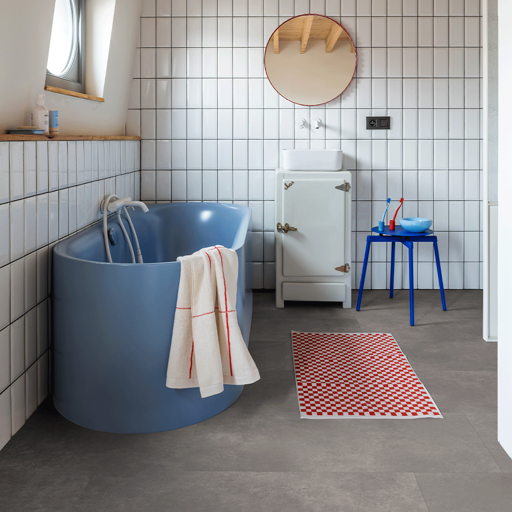 BerryAlloc Spirit Soul 55 - Tori Tile Gluedown LVT from DCTUK