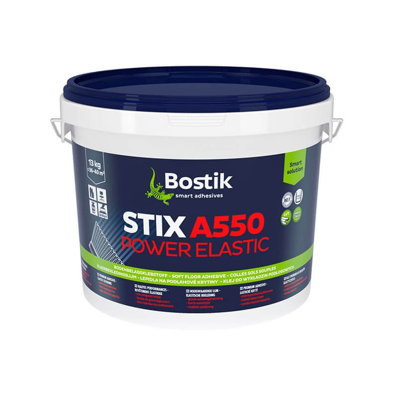 Bostik STIX A550 Power Elastic (13kg) Adhesives - DCTUK