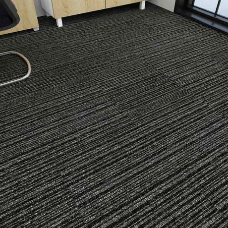 Burmatex Go - To 1803 Medium Grey Carpet Tiles - DCTUK