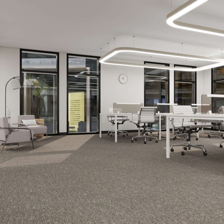 Burmatex Go - To 1803 Medium Grey Carpet Tiles - DCTUK