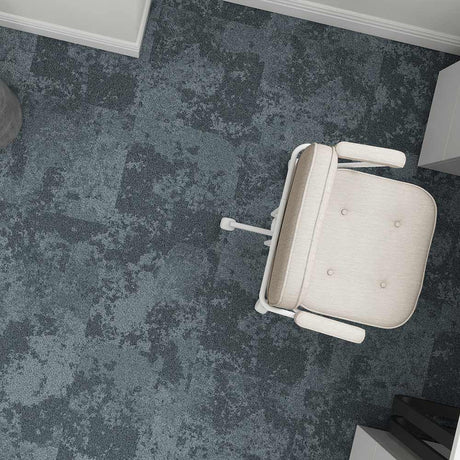 Burmatex Snowfall 35708 Silver Drizzle Carpet Tiles - DCTUK