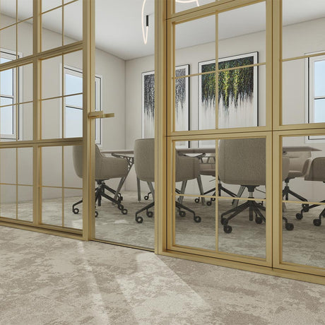 Burmatex Snowfall 35708 Silver Drizzle Carpet Tiles - DCTUK