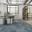Burmatex Snowfall 35708 Silver Drizzle Carpet Tiles - DCTUK