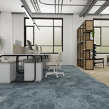 Burmatex Snowfall 35708 Silver Drizzle Carpet Tiles - DCTUK