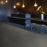 Polyflor Expona Design Stone & Abstract PUR - Black Treadplate 8122
