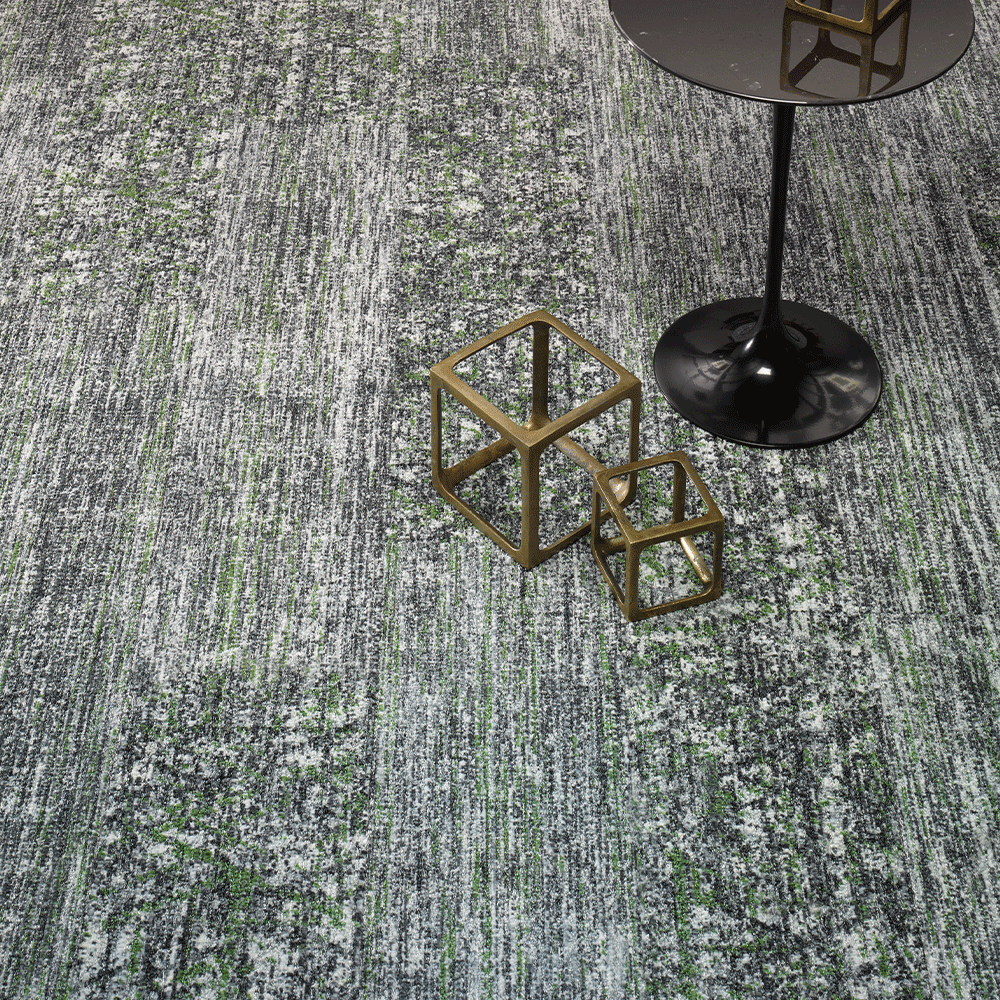 Milliken Modern Movement Crossing Lines Dark Carpet Planks