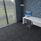 Clearance: Nouveau Cloudspace Deep Space carpet tiles (1 box - 5m2)