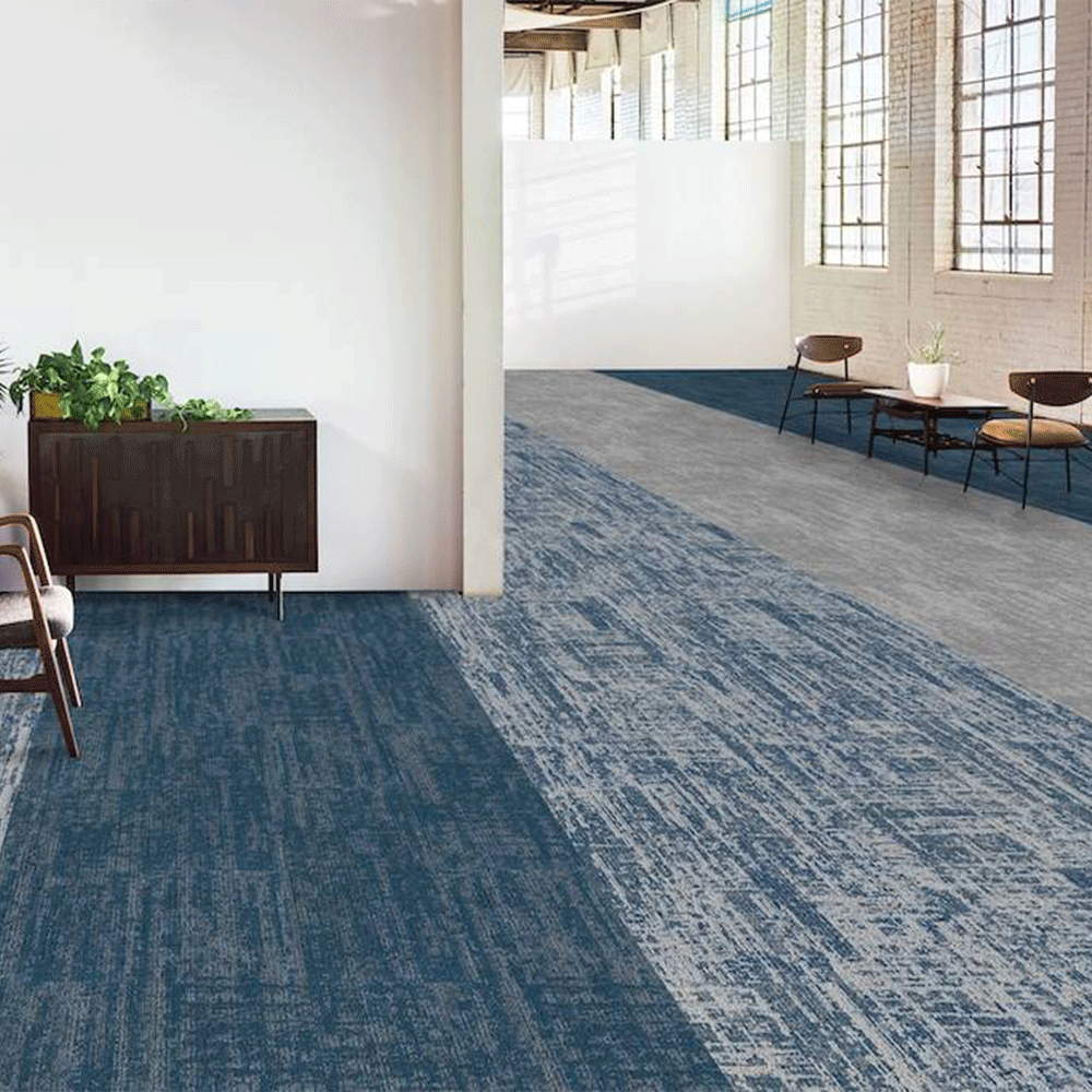 Milliken Major Frequency - Distortion Carpet Planks