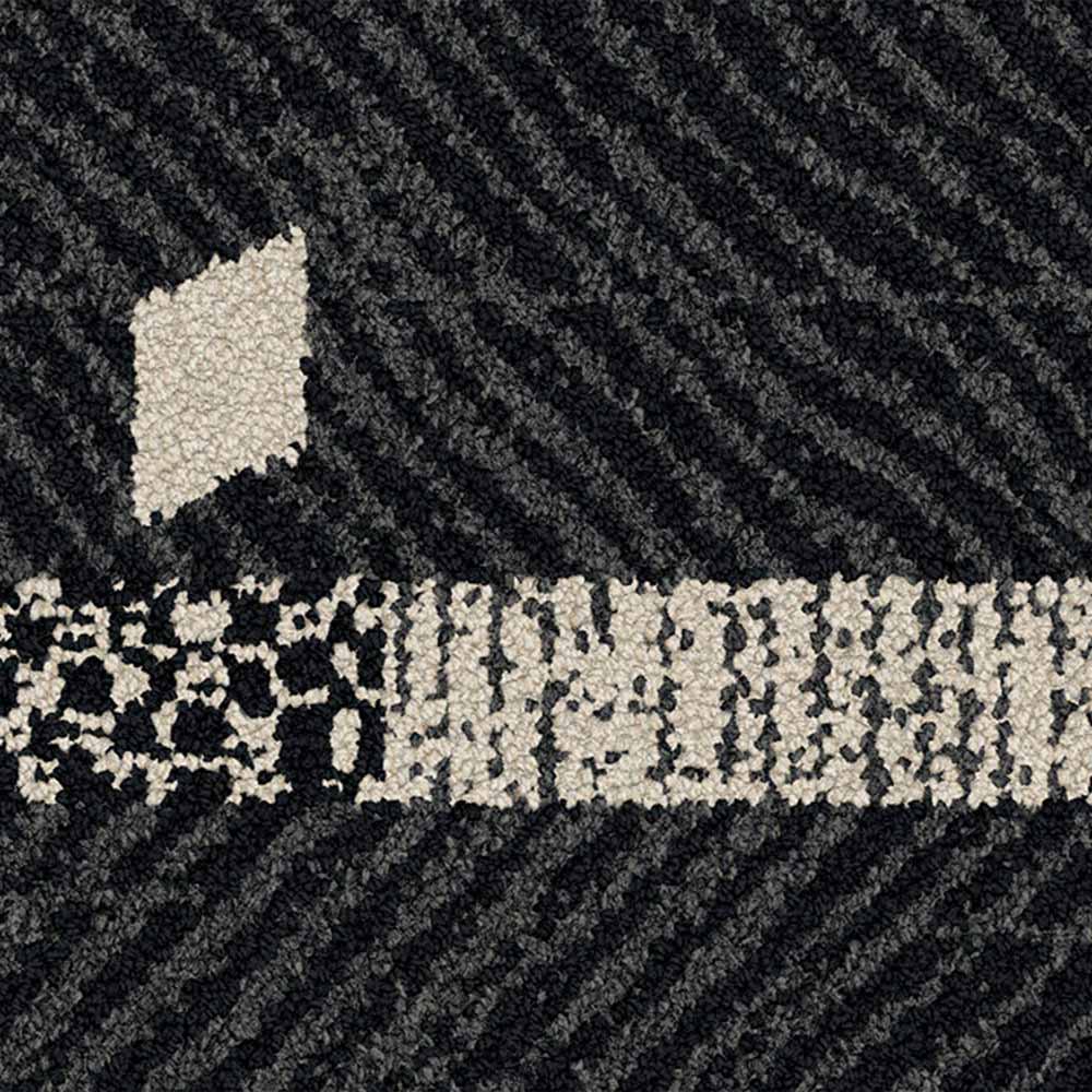 Interface Dressed Lines Accent Hour Carpet Planks