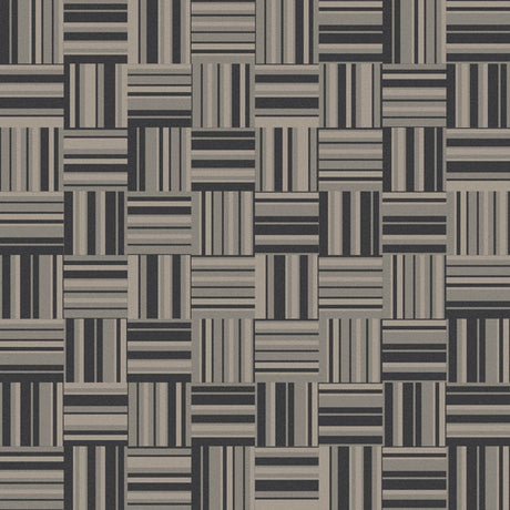 EGE Rawline Scala Minimal Ecotrust Black RFM52952513 Denim Stripe Carpet Tiles - DCTUK