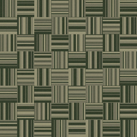EGE Rawline Scala Minimal Ecotrust Green RFM52952515 Denim Stripe Carpet Tiles - DCTUK