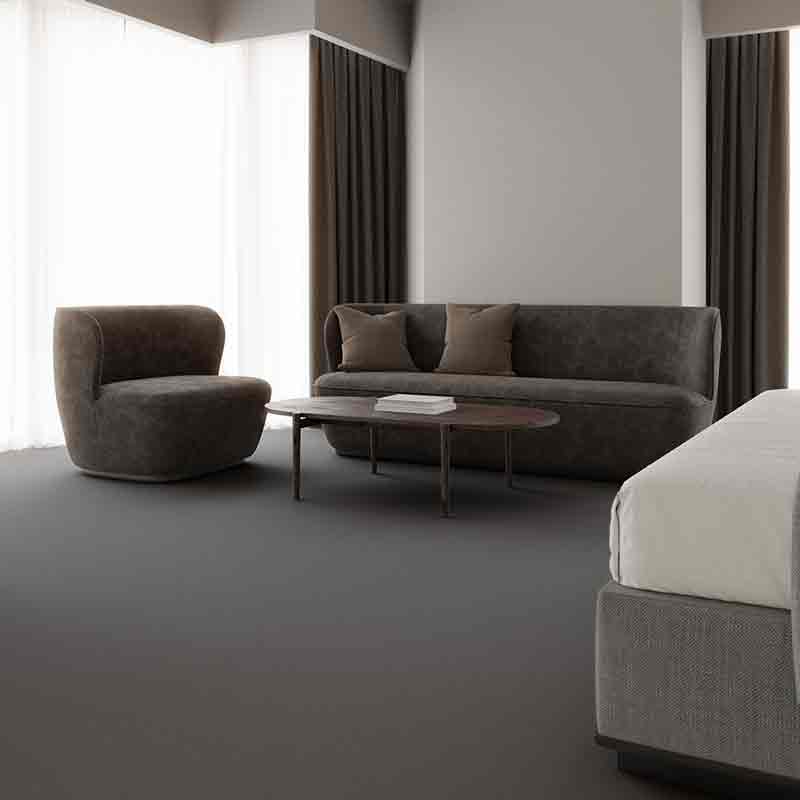 EGE Una Tempo Ecotrust Light Brown 092314048 Carpet Tiles - DCTUK