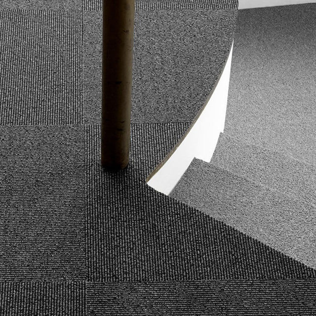 EGE Una Tempo Stripe Ecotrust Beige 067626048 Carpet Tiles - DCTUK