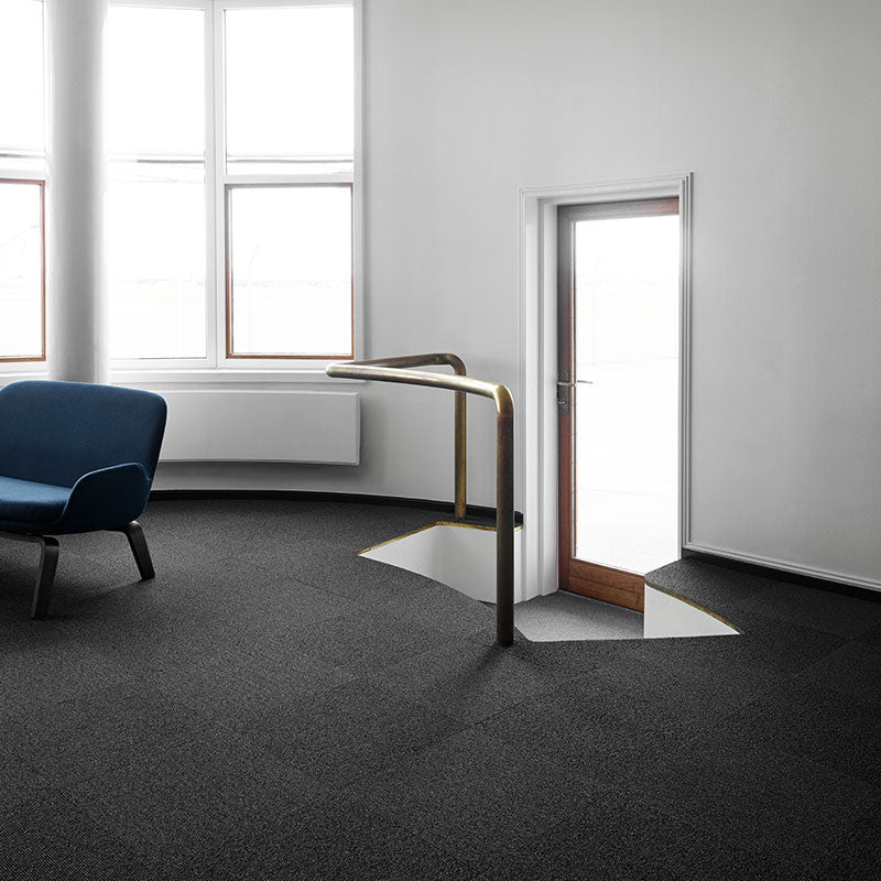 EGE Una Tempo Stripe Ecotrust Beige 067626048 Carpet Tiles - DCTUK