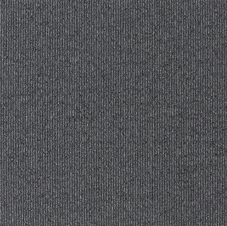 EGE Una Tempo Stripe Ecotrust Light Grey 067674048 Carpet Tiles - DCTUK