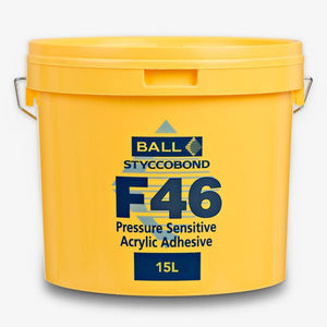 F. Ball Styccobond F46 P.S. Adhesive 15L Adhesives - DCTUK