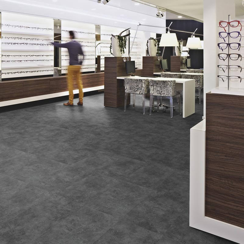 Forbo Allura 55 Dryback Charcoal Concrete 62418DR5