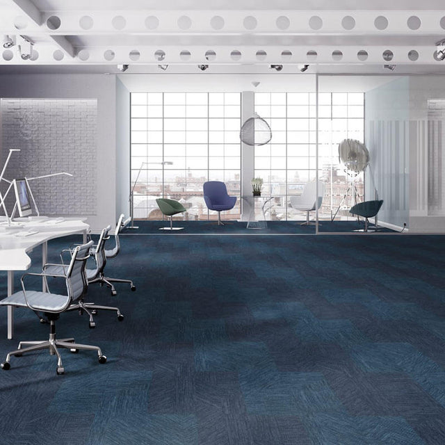 Forbo Flotex Frameweave Anchor 142005 Carpet Planks - DCTUK