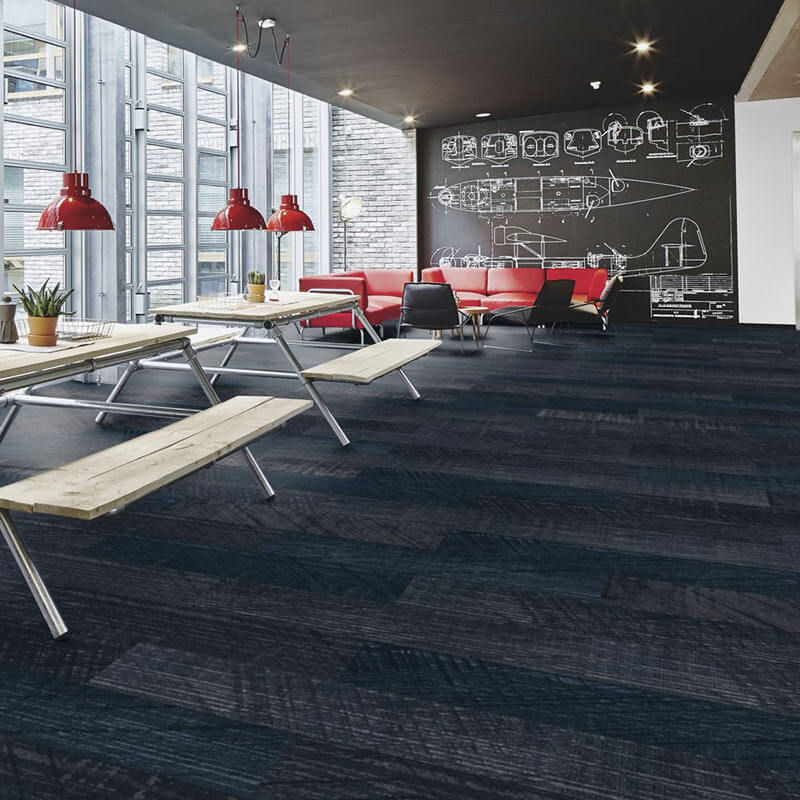 Forbo Flotex Refract Firoza 137002 Carpet Planks - DCTUK