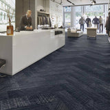 Forbo Flotex Refract Firoza 137002 Carpet Planks - DCTUK