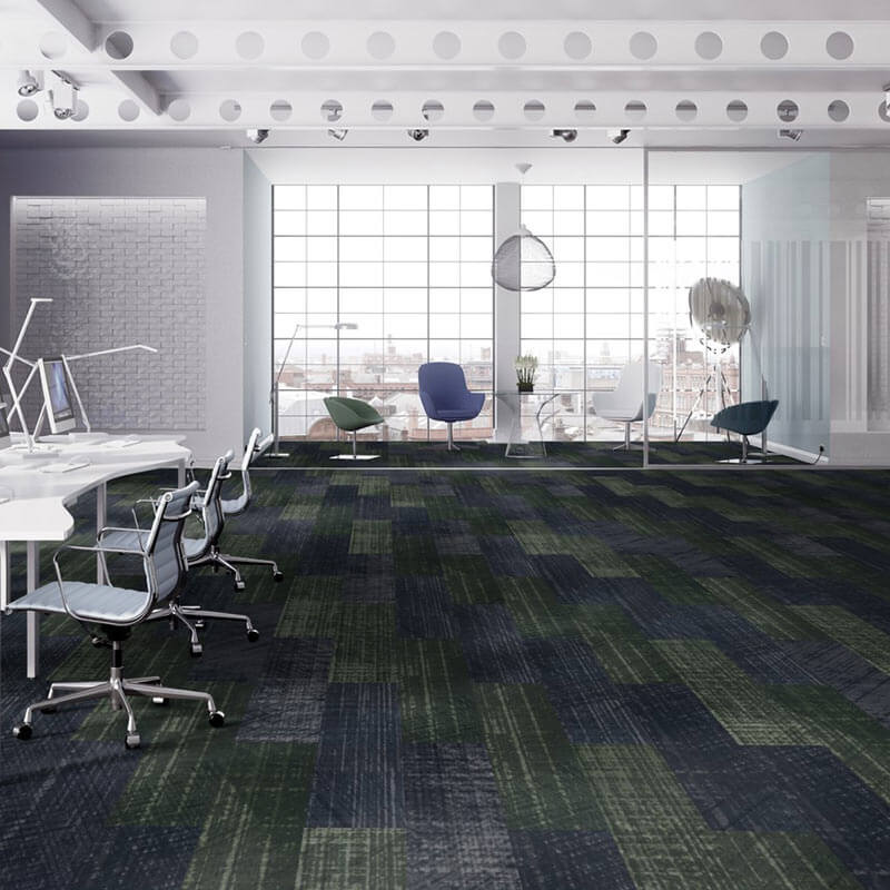Forbo Flotex Refract Firoza 137002 Carpet Planks - DCTUK