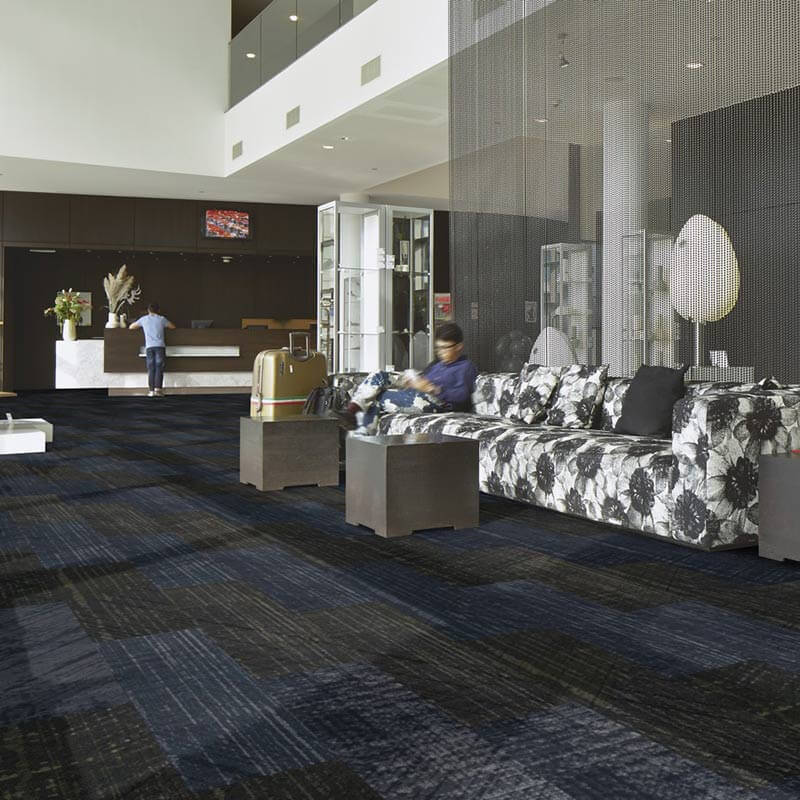 Forbo Flotex Refract Firoza 137002 Carpet Planks - DCTUK