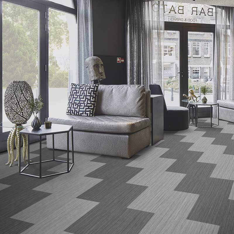 Forbo Flotex Seagrass 111001 Pearl Carpet Planks - DCTUK