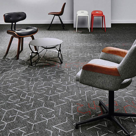 Forbo Flotex Triad Amber Carpet Planks - DCTUK