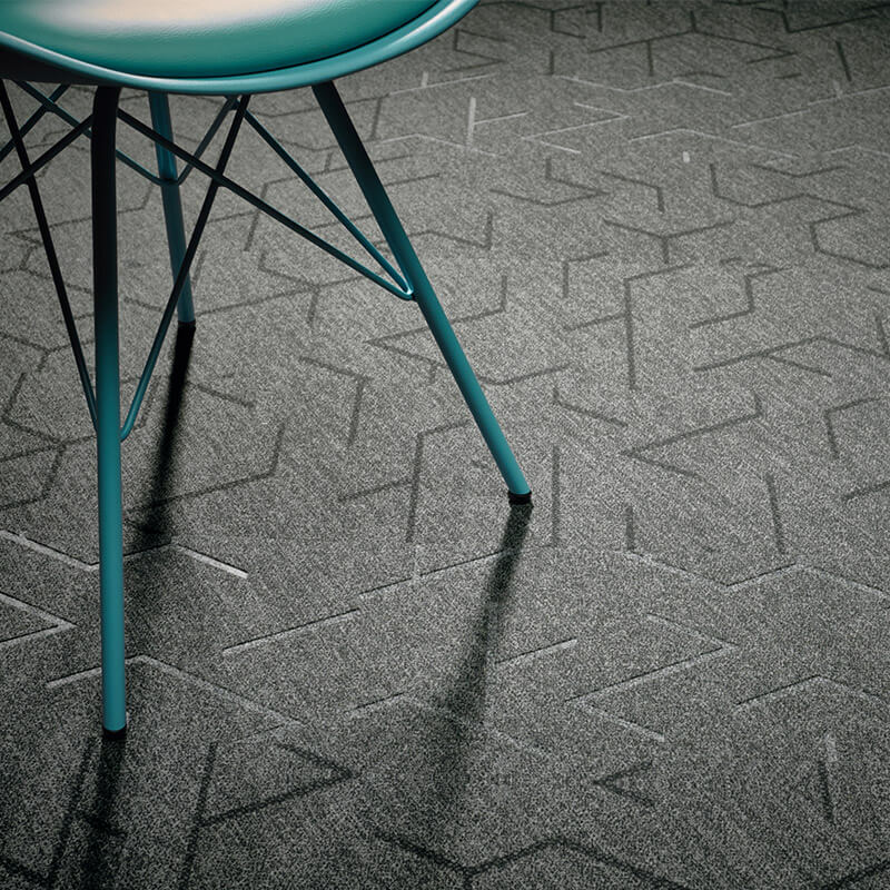 Forbo Flotex Triad Amber Carpet Planks - DCTUK