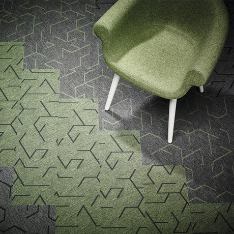 Forbo Flotex Triad Amber Carpet Planks - DCTUK