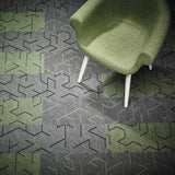 Forbo Flotex Triad Amber Carpet Planks - DCTUK