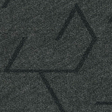 Forbo Flotex Triad Anthracite Carpet Planks - DCTUK