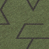 Forbo Flotex Triad Green Carpet Planks - DCTUK