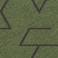 Forbo Flotex Triad Carpet Planks Green Carpet Planks