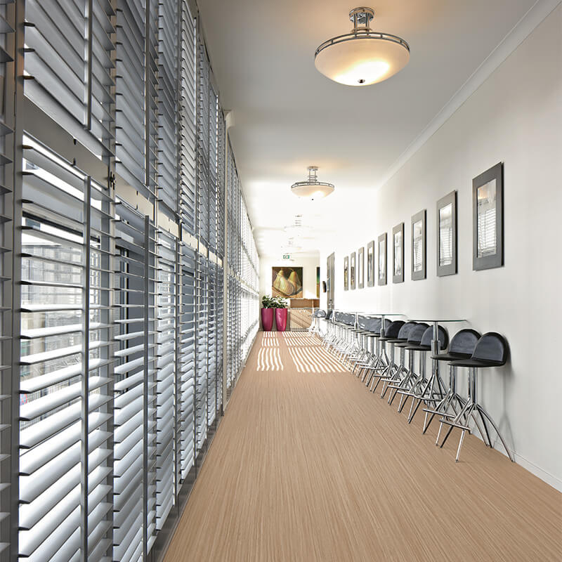 Forbo Marmoleum Linear Striato Black Glacier 5251 Linoleum - DCTUK