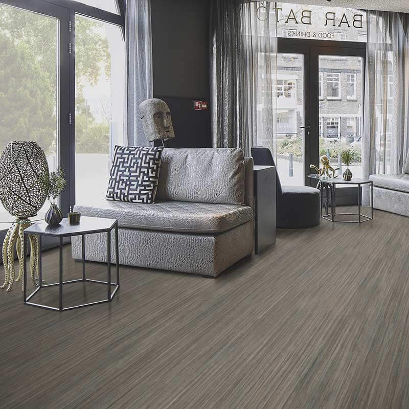 Forbo Marmoleum Linear Striato Black Glacier 5251 Linoleum - DCTUK