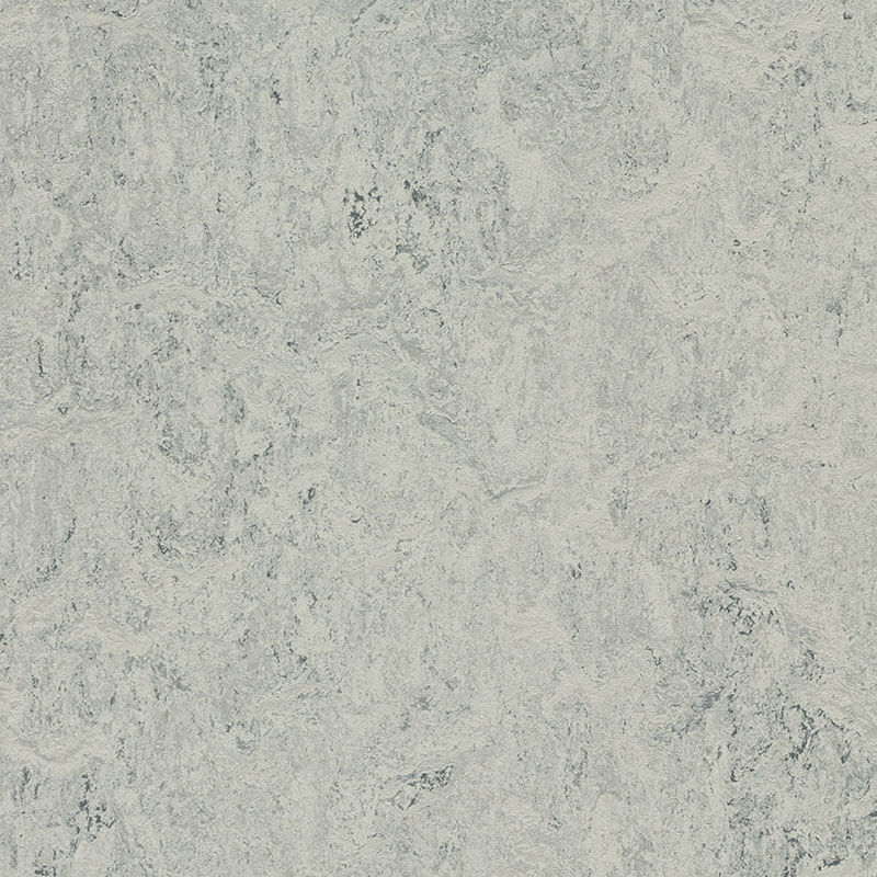 Forbo Marmoleum Marbled Authentic 3032 Mist Grey Linoleum - DCTUK