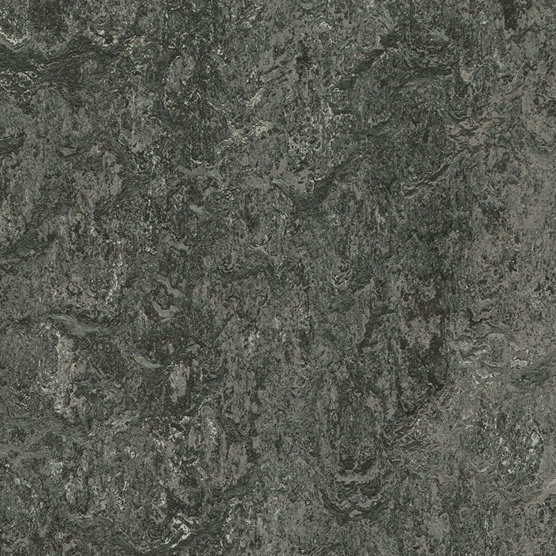 Forbo Marmoleum Marbled Authentic 3048 Graphite Linoleum - DCTUK