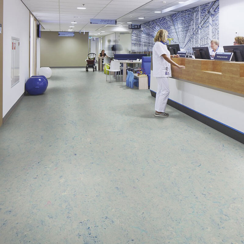 Forbo Marmoleum Marbled Splash Bluemoon 3429 Linoleum - DCTUK