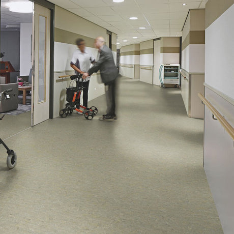 Forbo Marmoleum Marbled Terra Alpine Mist 5802 Linoleum - DCTUK