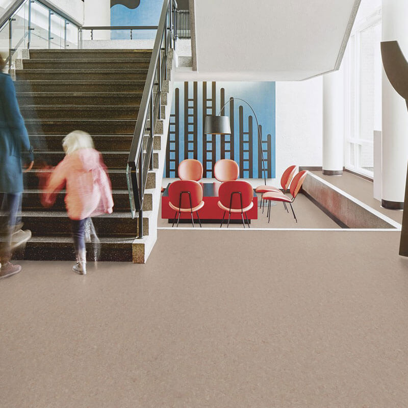 Forbo Marmoleum Marbled Terra Alpine Mist 5802 Linoleum - DCTUK