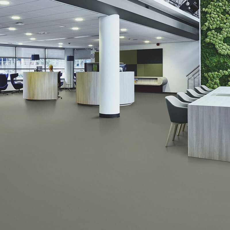 Forbo Marmoleum Solid Cocoa Chocolate Blues 3583 Linoleum - DCTUK