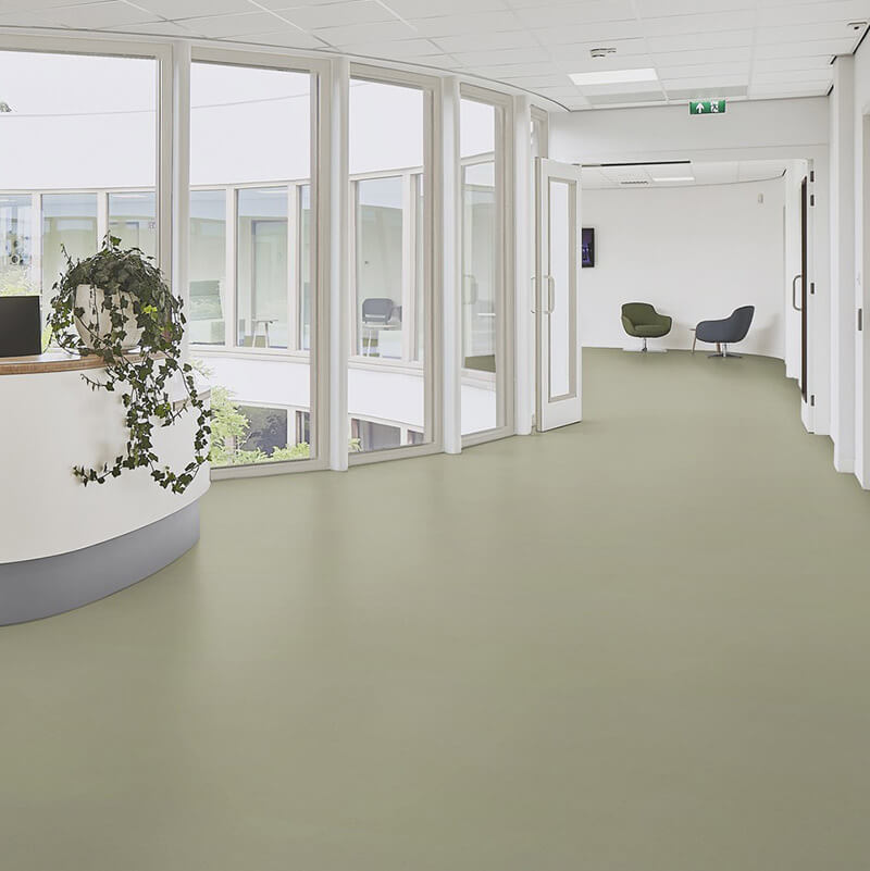 Forbo Marmoleum Solid Cocoa Chocolate Blues 3583 Linoleum - DCTUK