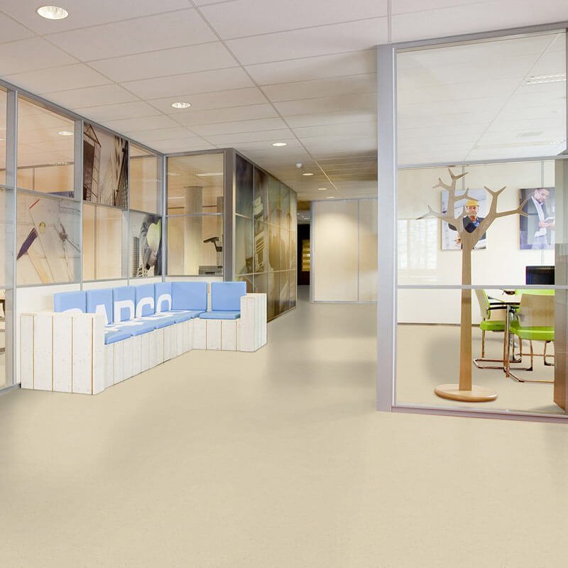 Forbo Marmoleum Solid Cocoa Chocolate Blues 3583 Linoleum - DCTUK