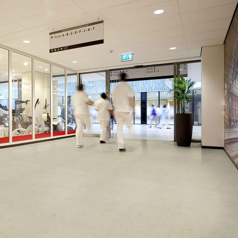 Forbo Marmoleum Solid Concrete Arctic 3749 Linoleum - DCTUK