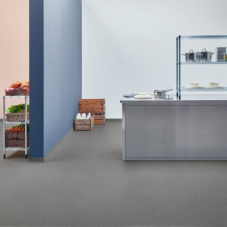 Forbo Safestep R12 Charcoal 175992 Sheet Vinyl - DCTUK