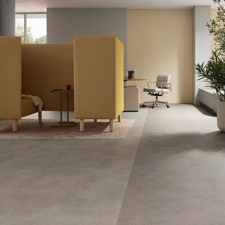 Forbo Sarlon Stone & Material 19dB Steel Concrete 4761 Sheet Vinyl - DCTUK